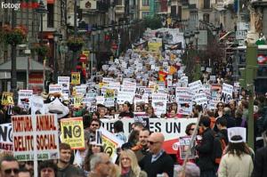 20.000 personas protestan contra la Tauromaquia en Madrid