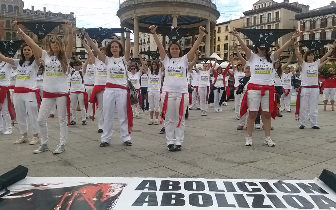 Pañuelo negro en San Fermín: por unas fiestas sin maltrato animal