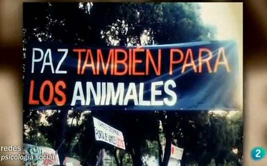 Redes, en RTVE: El movimiento animalista