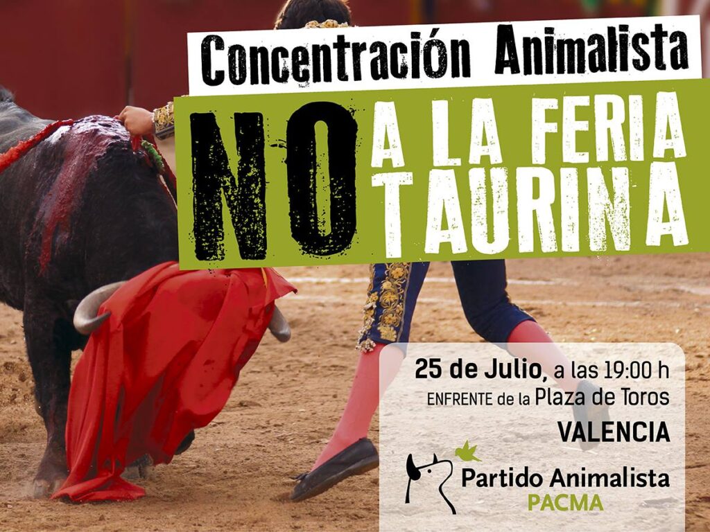 Valencia: Concentración animalista