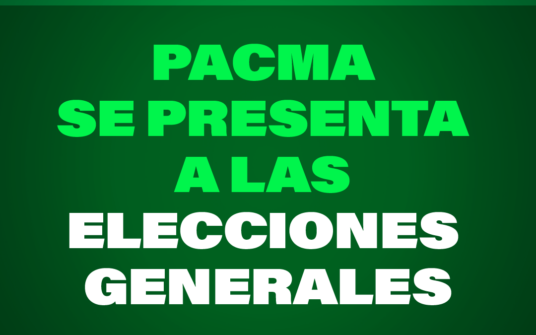 Necesitamos tu firma para poder presentarnos a las elecciones generales del 29N: descarga el formulario aquí y consulta los puntos de recogida